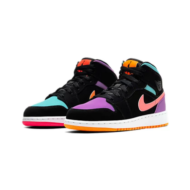 554724-083 AJ1中帮 黑彩-莆田鞋