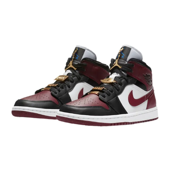CZ4385-016 AJ1中帮 黑红金扣-莆田鞋