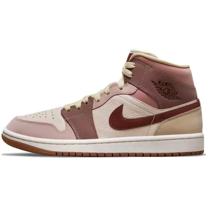 DO7440-821 AJ1 中帮 红豆-莆田鞋