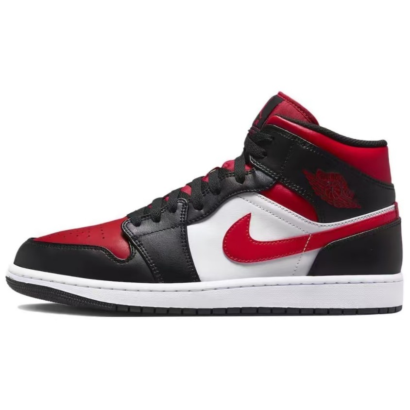 554724-079 AJ1 中帮 新黑红脚趾-莆田鞋