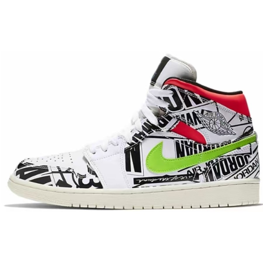 554724-119 AJ1中帮 涂鸦-莆田鞋