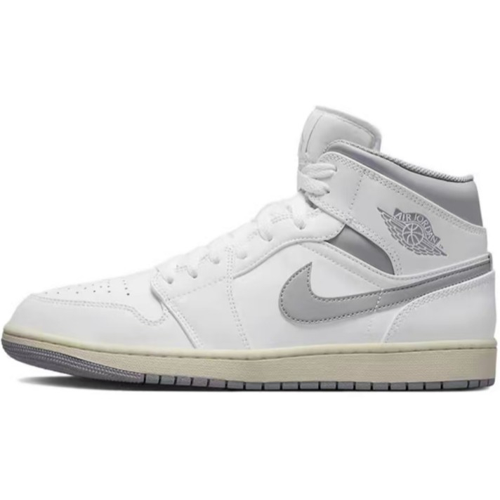 554724-135 AJ1中帮 白灰-莆田鞋
