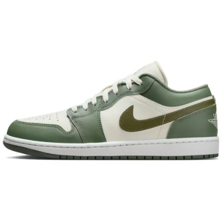 553558-300 AJ1低帮/绿白-莆田鞋