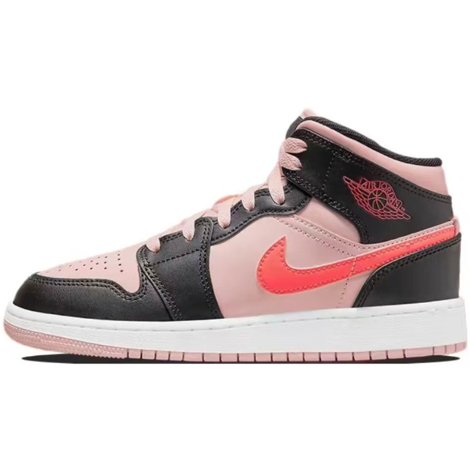 554725-604 AJ1中帮/黑粉-莆田鞋