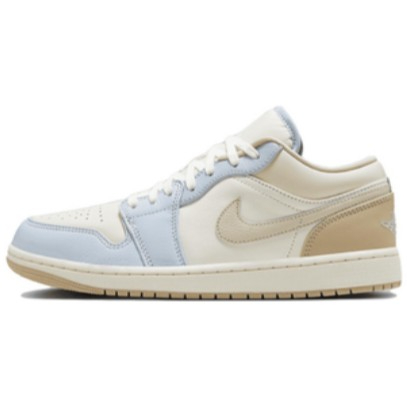 HQ4186-111 乔1低帮白棕-莆田鞋