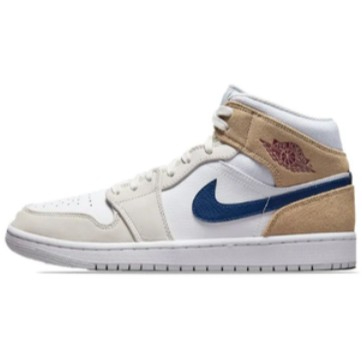 DO6726-100 AJ1中帮 浅灰蓝-莆田鞋