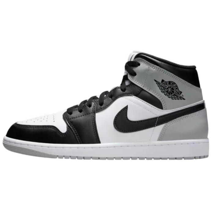 DQ8426-101 AJ1中帮/黑灰-莆田鞋