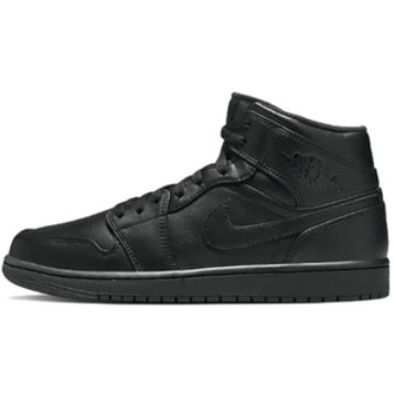 554724-093 AJ1中帮 全黑-莆田鞋