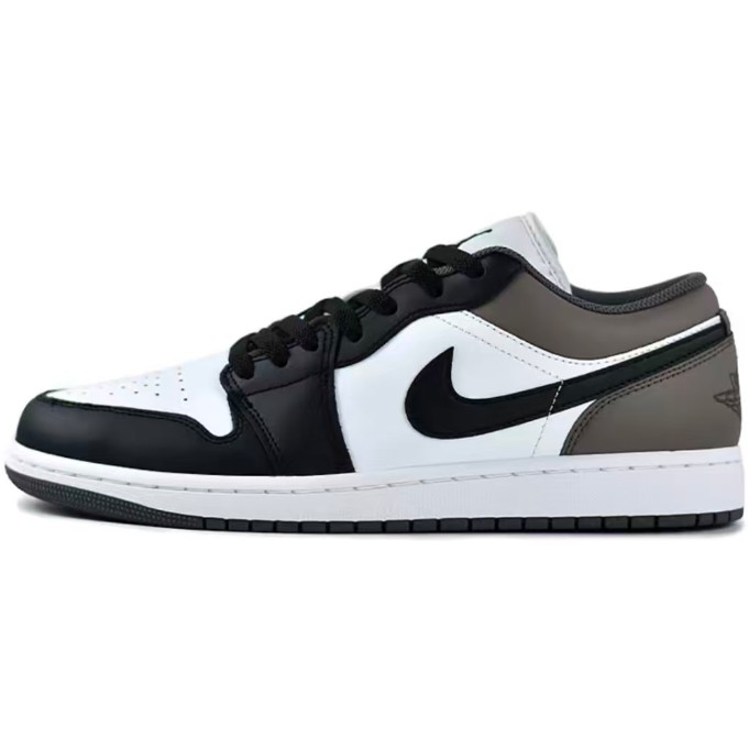 553558-152(Team96-男女款XM) 乔1低帮/XM黑棕-莆田鞋