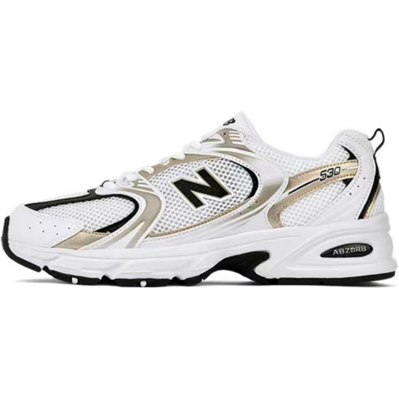 MR530UNI NB530 白黑金-莆田鞋