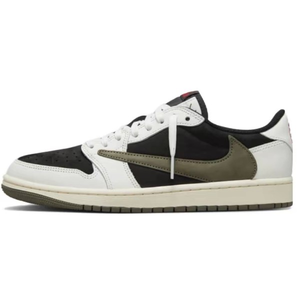 DZ4137-106 AJ1低帮倒钩 橄榄绿5.0-莆田鞋