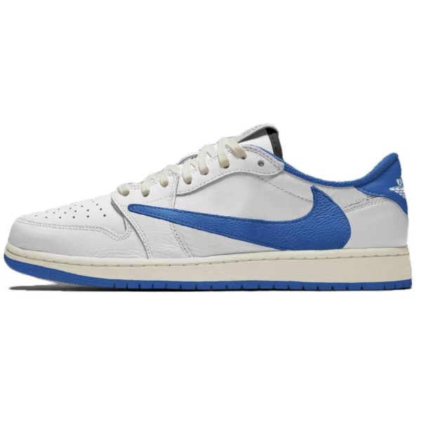 DM7866-104 AJ1低帮倒钩 白蓝10.0-莆田鞋