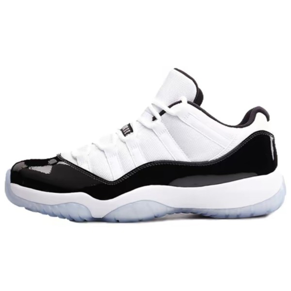 528895-153 AJ11低帮 康扣黑白-莆田鞋
