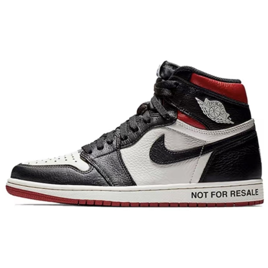 861428-106 AJ1高帮 禁转黑红-莆田鞋