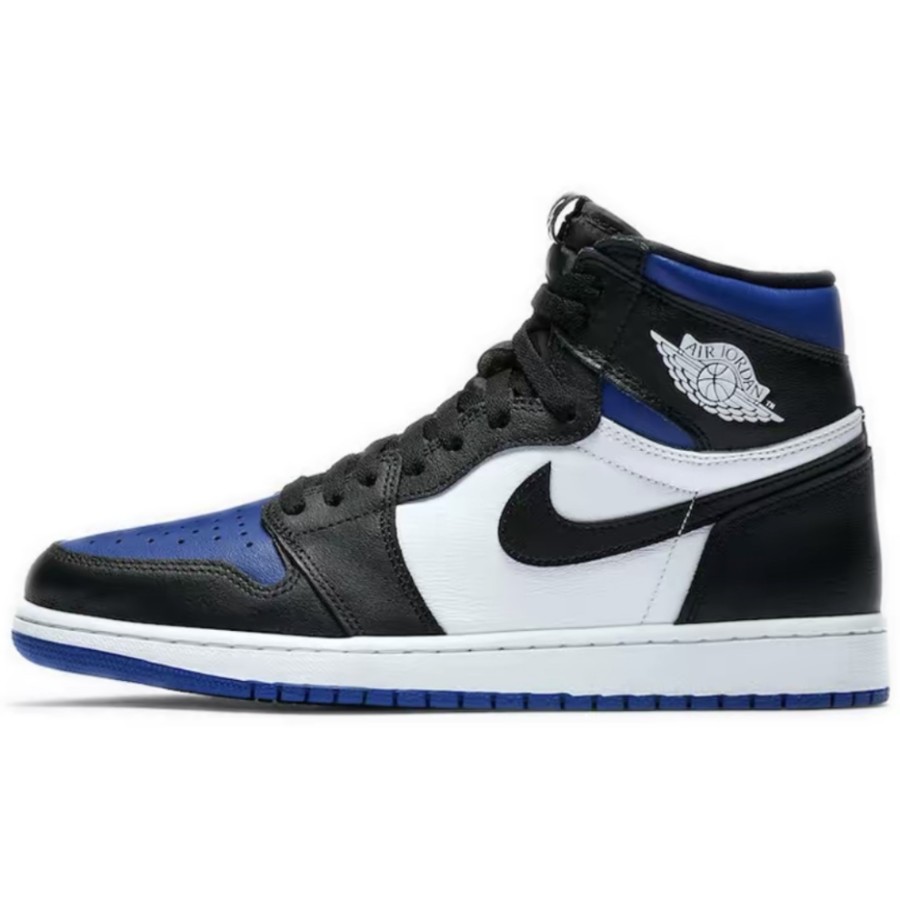 555088-041 AJ1高帮 蓝黑-莆田鞋