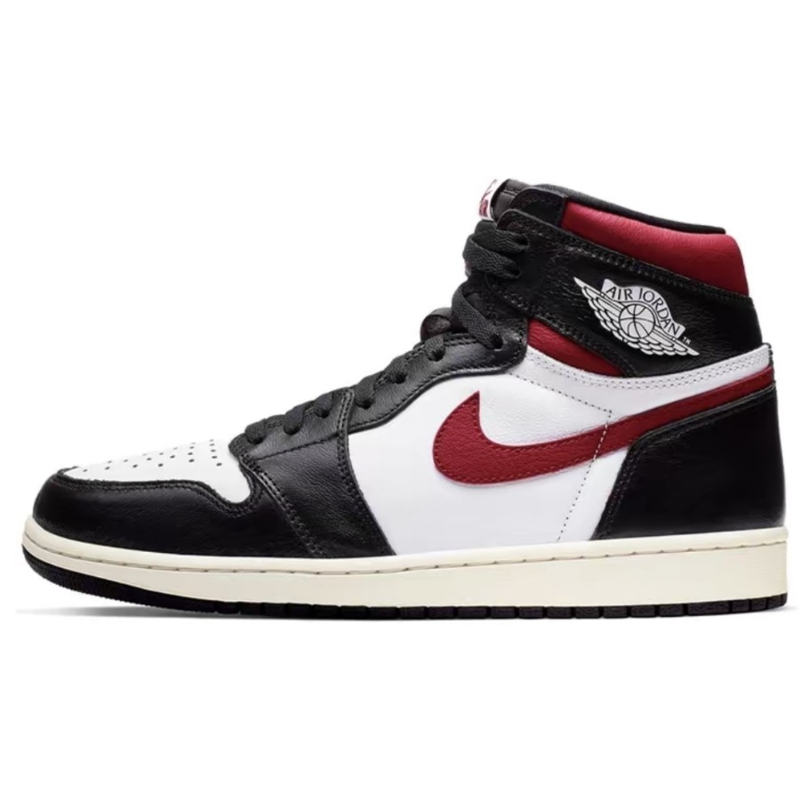 555088-061 AJ1高帮 黑白红-莆田鞋