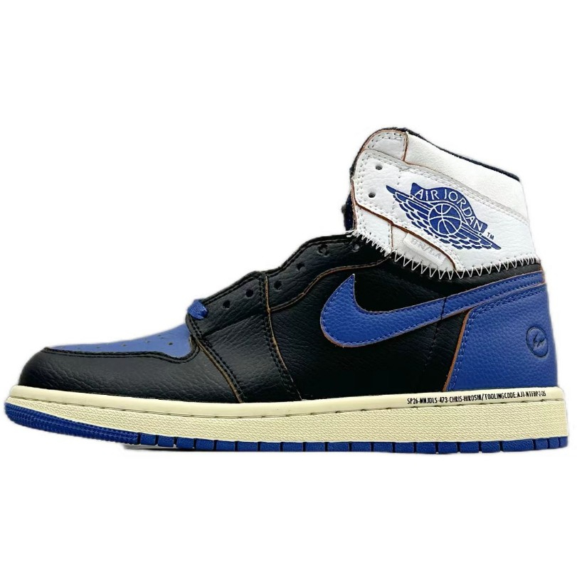 IO7847-001 AJ1高帮 UN闪电皇家蓝-莆田鞋